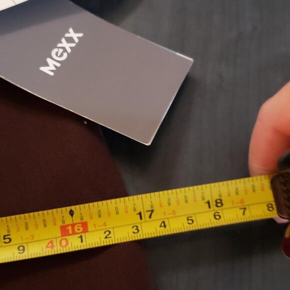 burgundy plum stretch pants size 8 - Picture 6 of 9